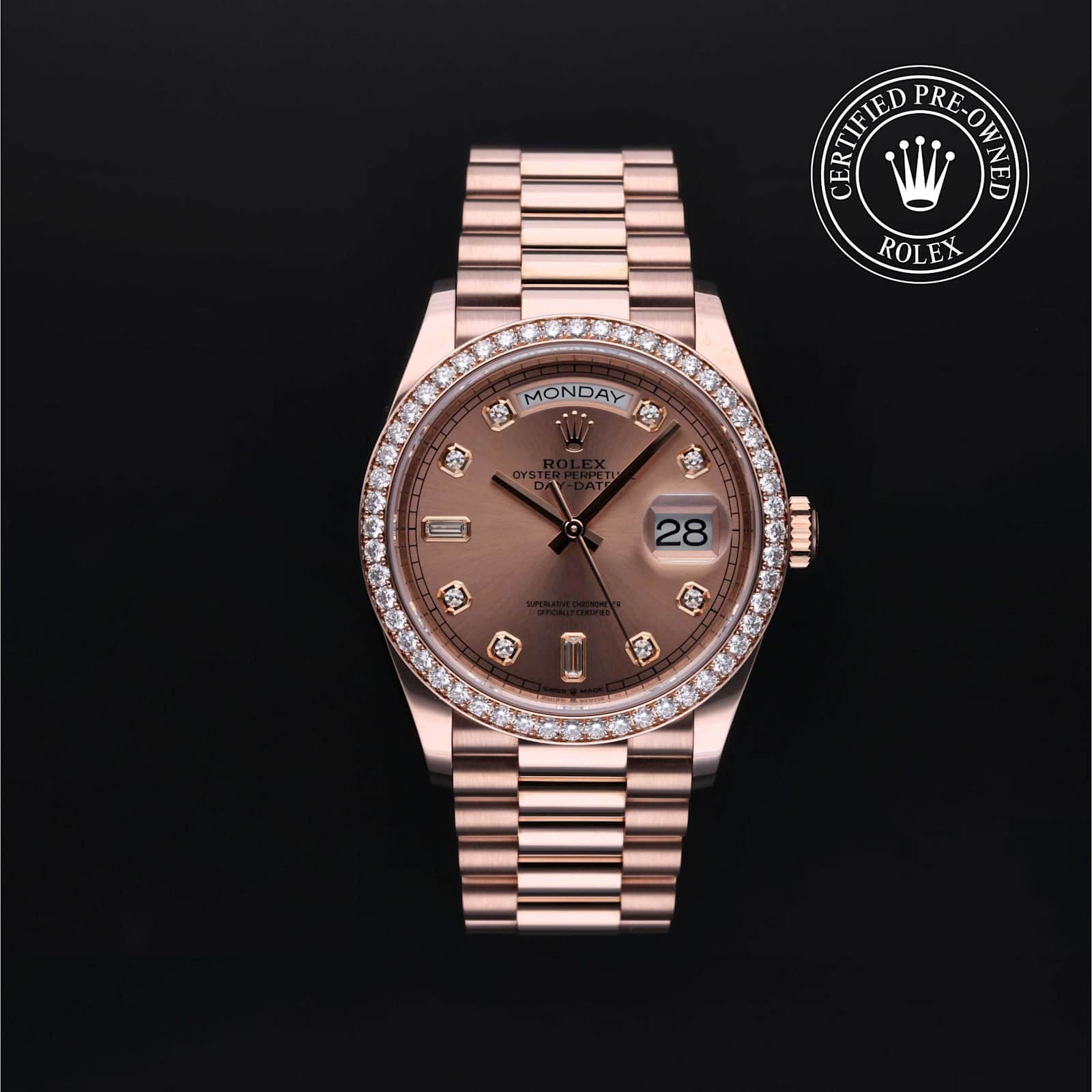 Rolex Day-Date in Rose Gold, 128345 - Bucherer