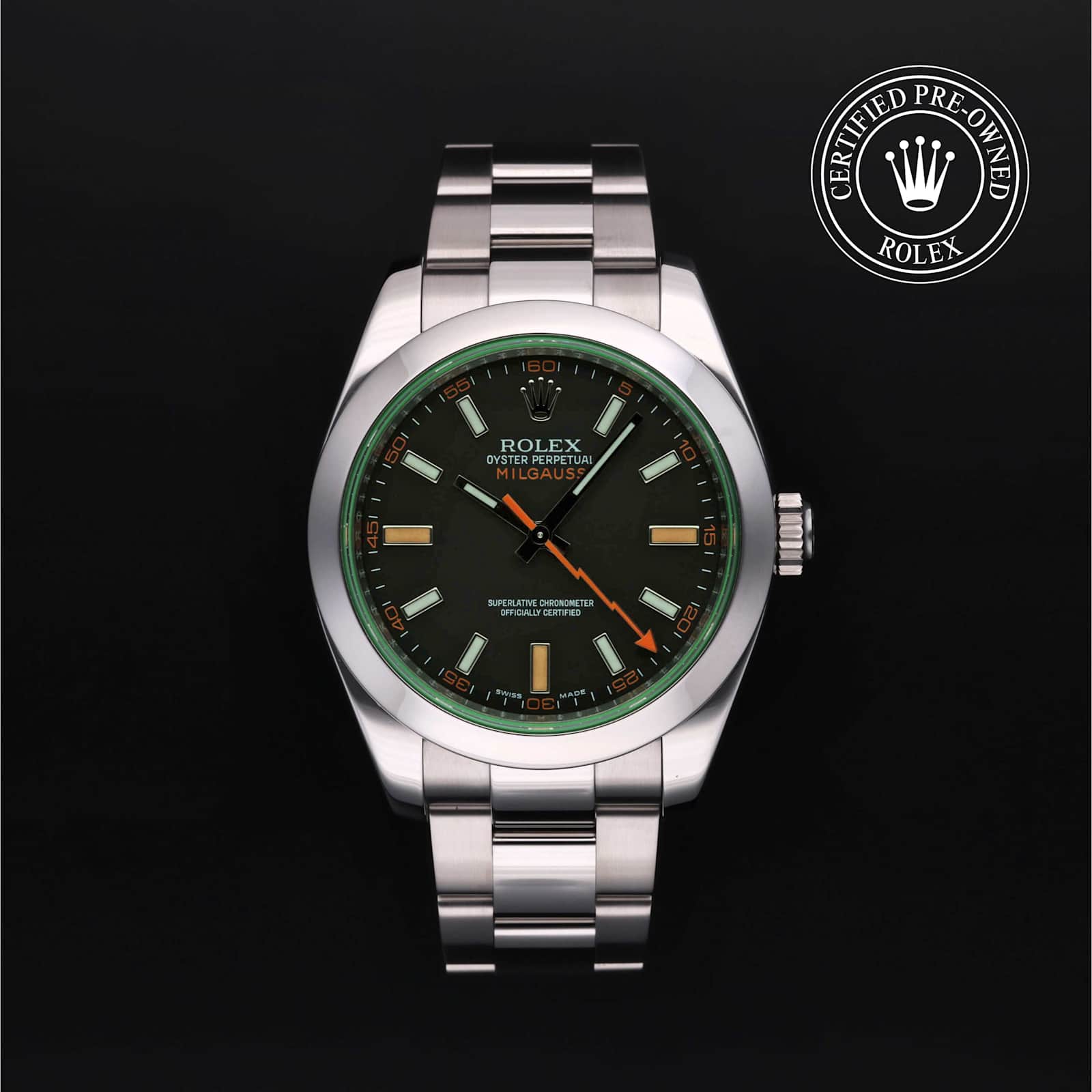 Rolex Milgauss in Steel, 116400 - Bucherer