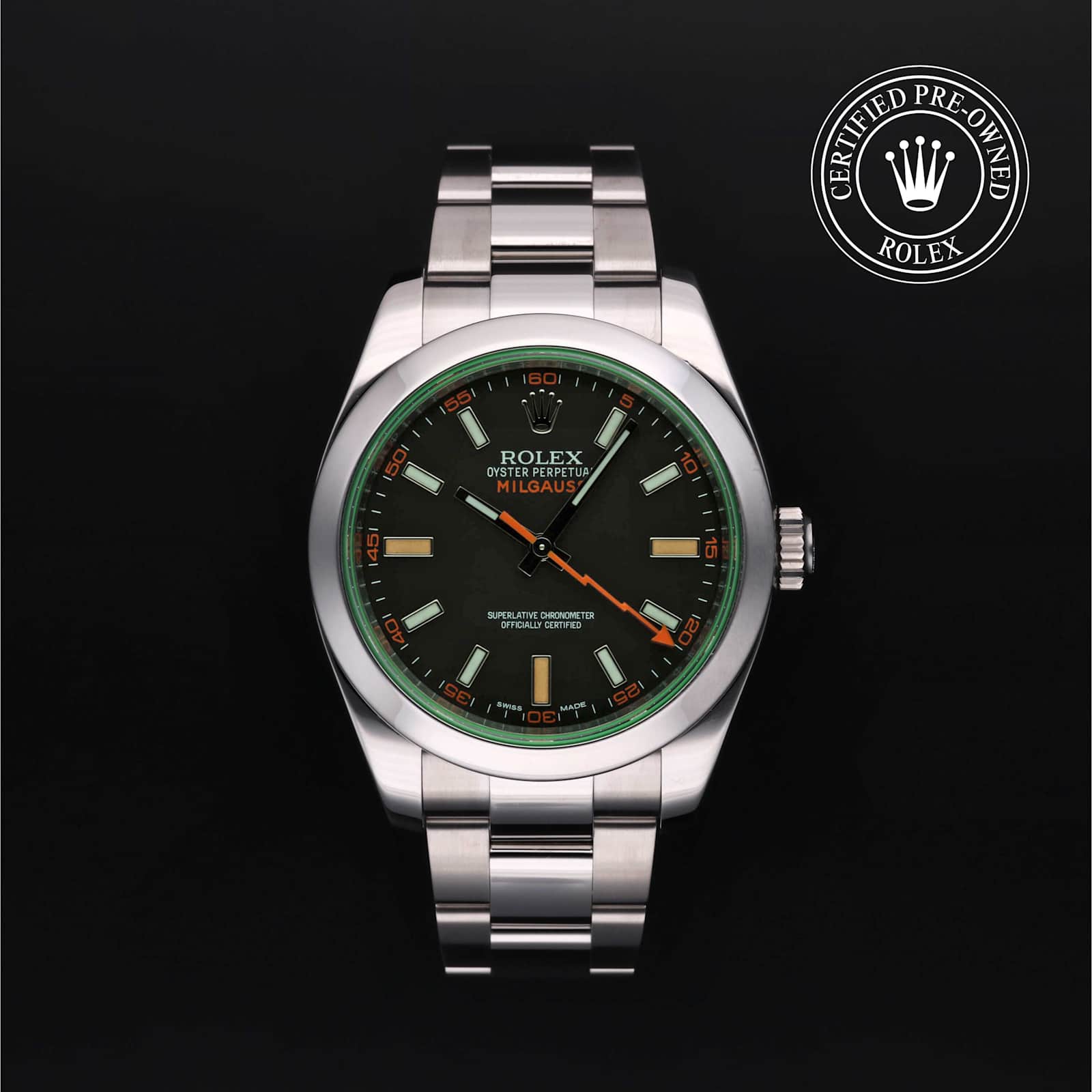 Rolex Milgauss in Steel, 116400 - Bucherer