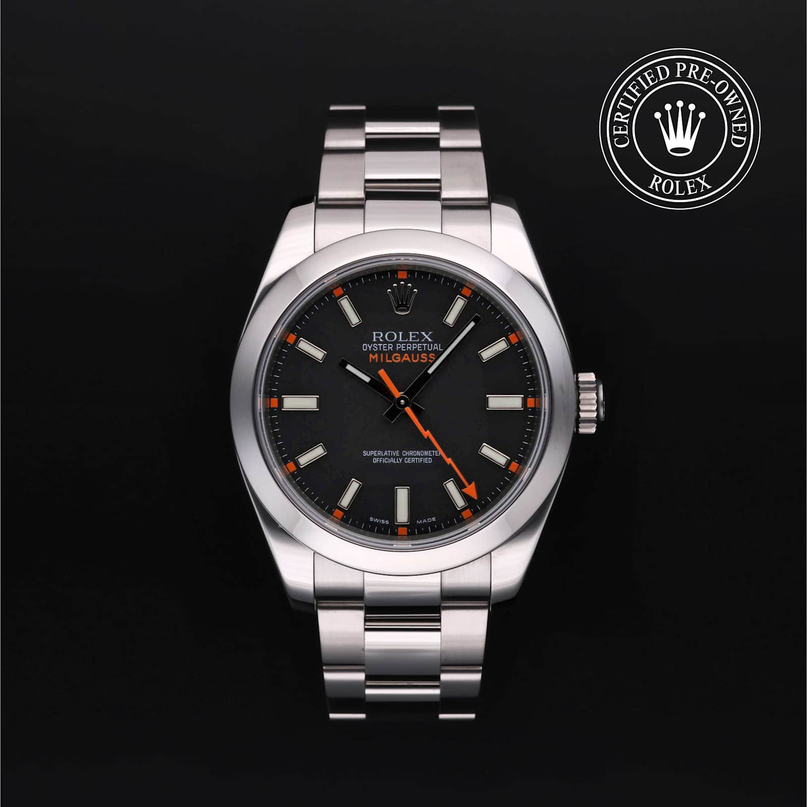 Rolex Milgauss in Steel, 116400 - Bucherer
