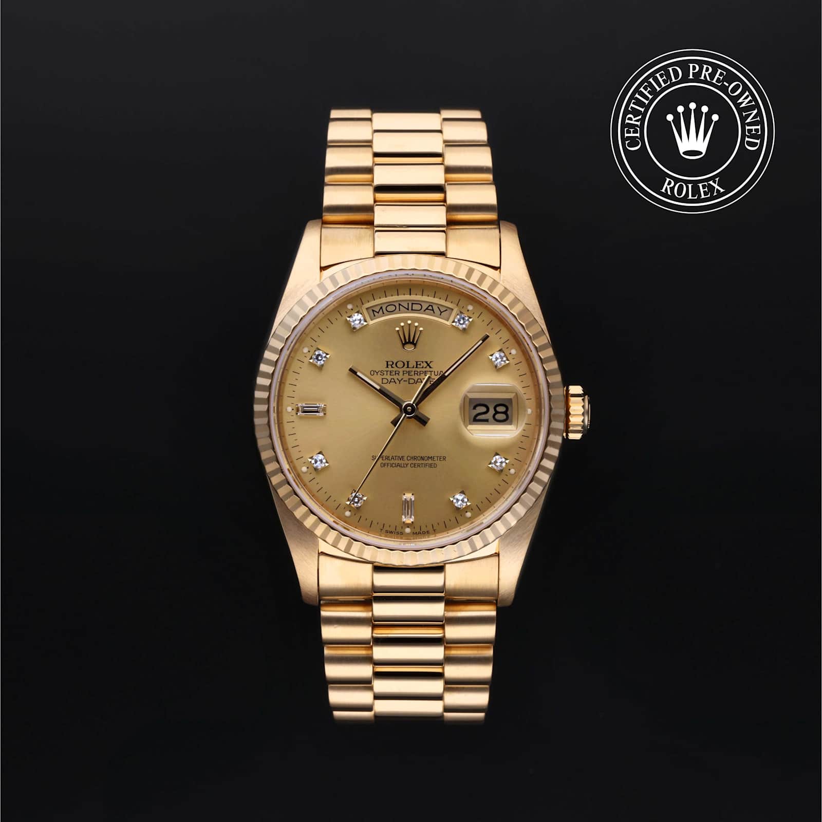 Rolex Day-Date in Yellow Gold, 18238 - Bucherer