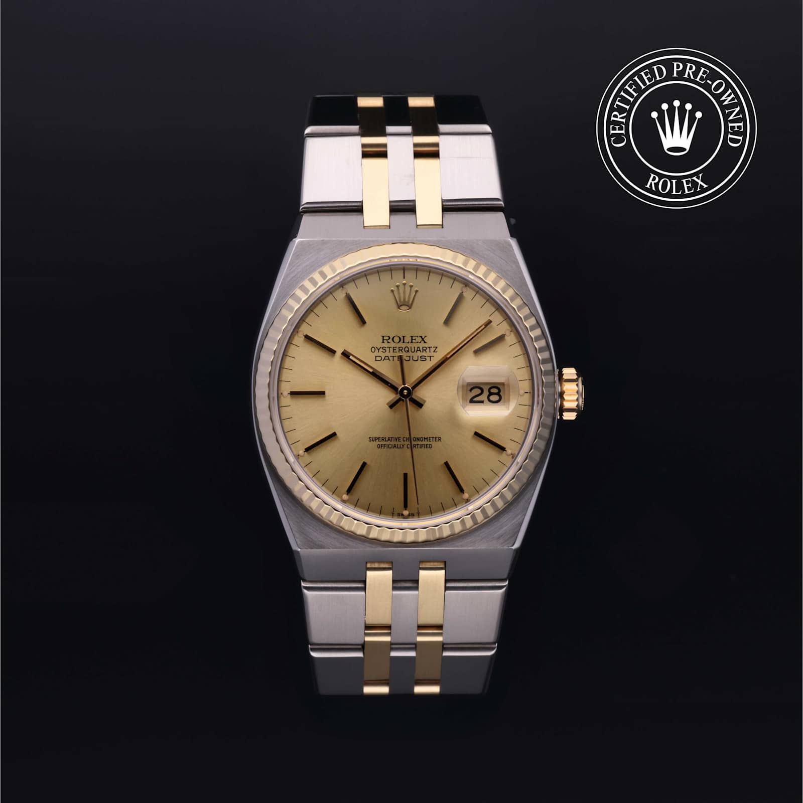 Rolex Oysterquartz en Bicolore, 17013 - Bucherer