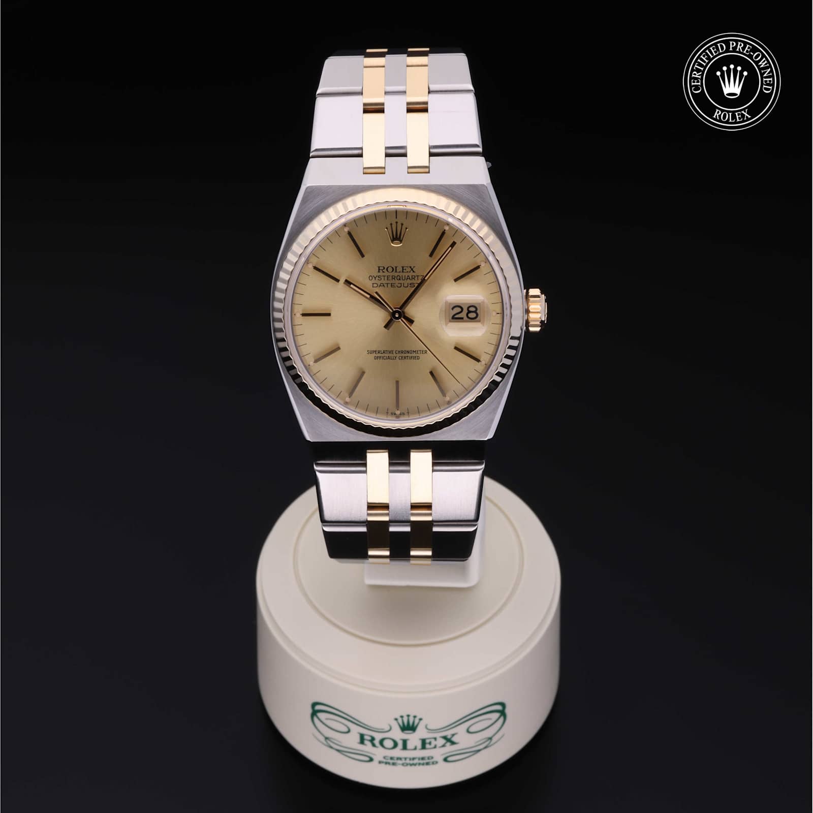 Rolex Oysterquartz en Bicolore, 17013 - Bucherer