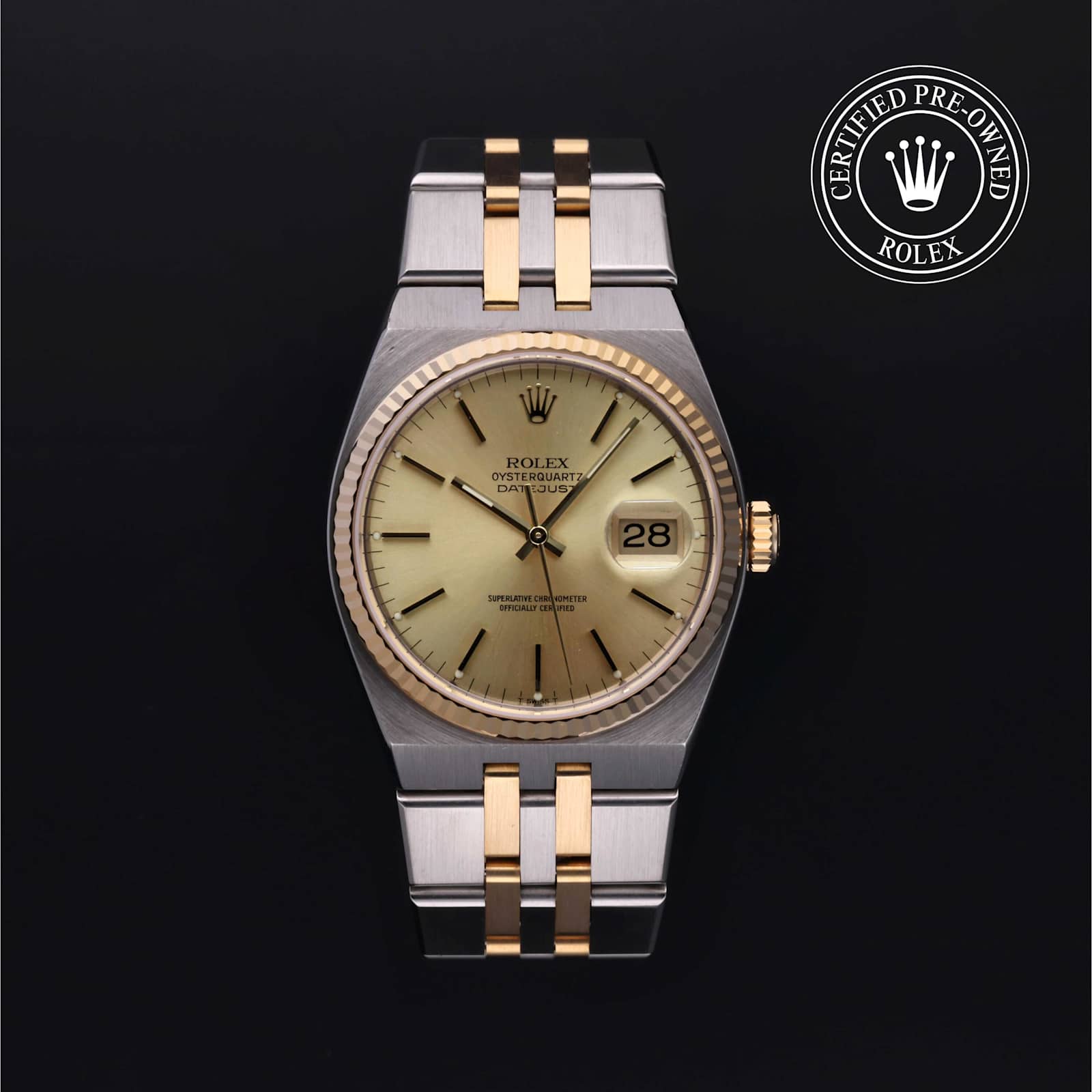 Rolex Oysterquartz en Bicolore, 17013 - Bucherer