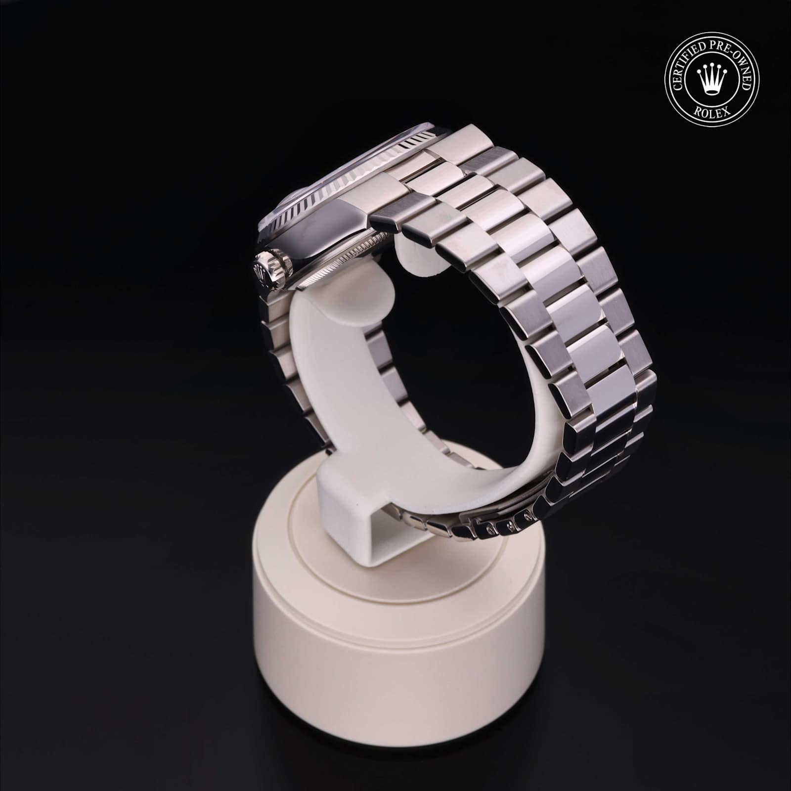 Rolex Oysterquartz en Or Blanc, 19019 - Bucherer