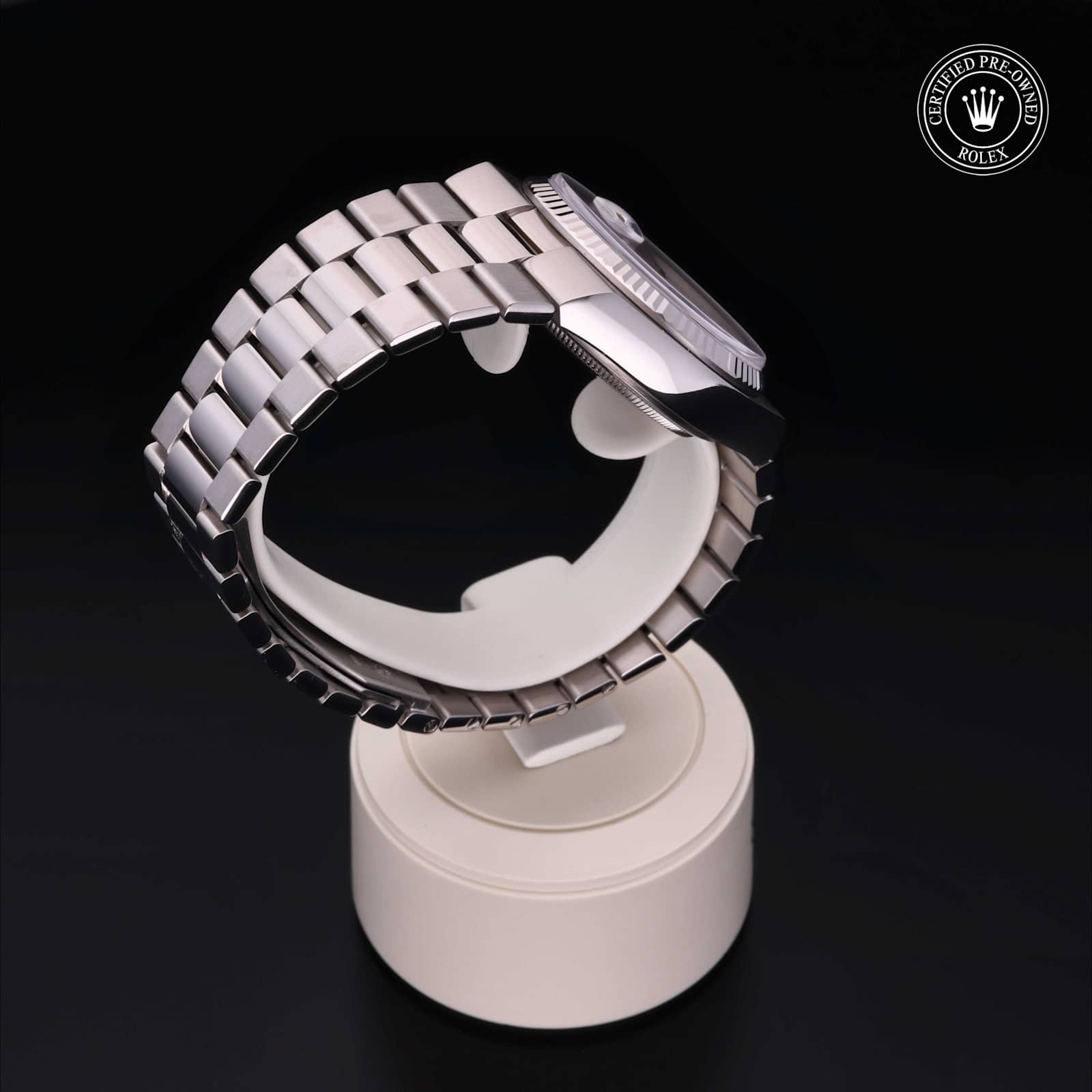 Rolex Oysterquartz en Or Blanc, 19019 - Bucherer