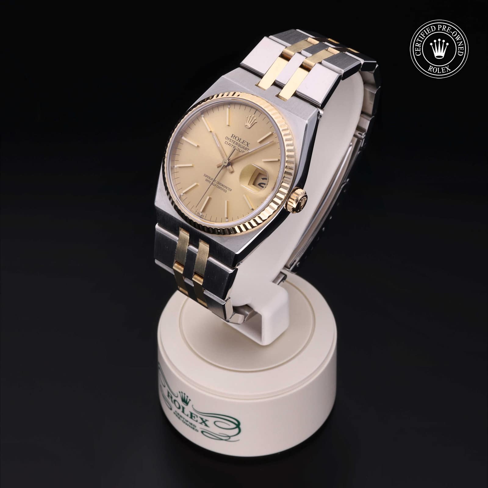 Rolex Oysterquartz in Bicolor, 17013 - Bucherer