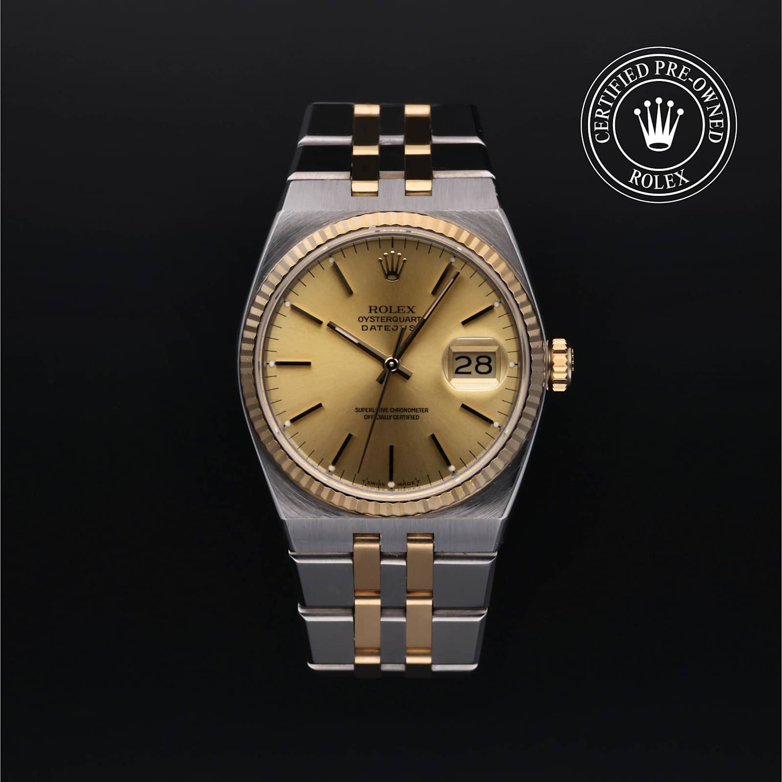 Rolex Oysterquartz in Bicolour, 17013 - Bucherer
