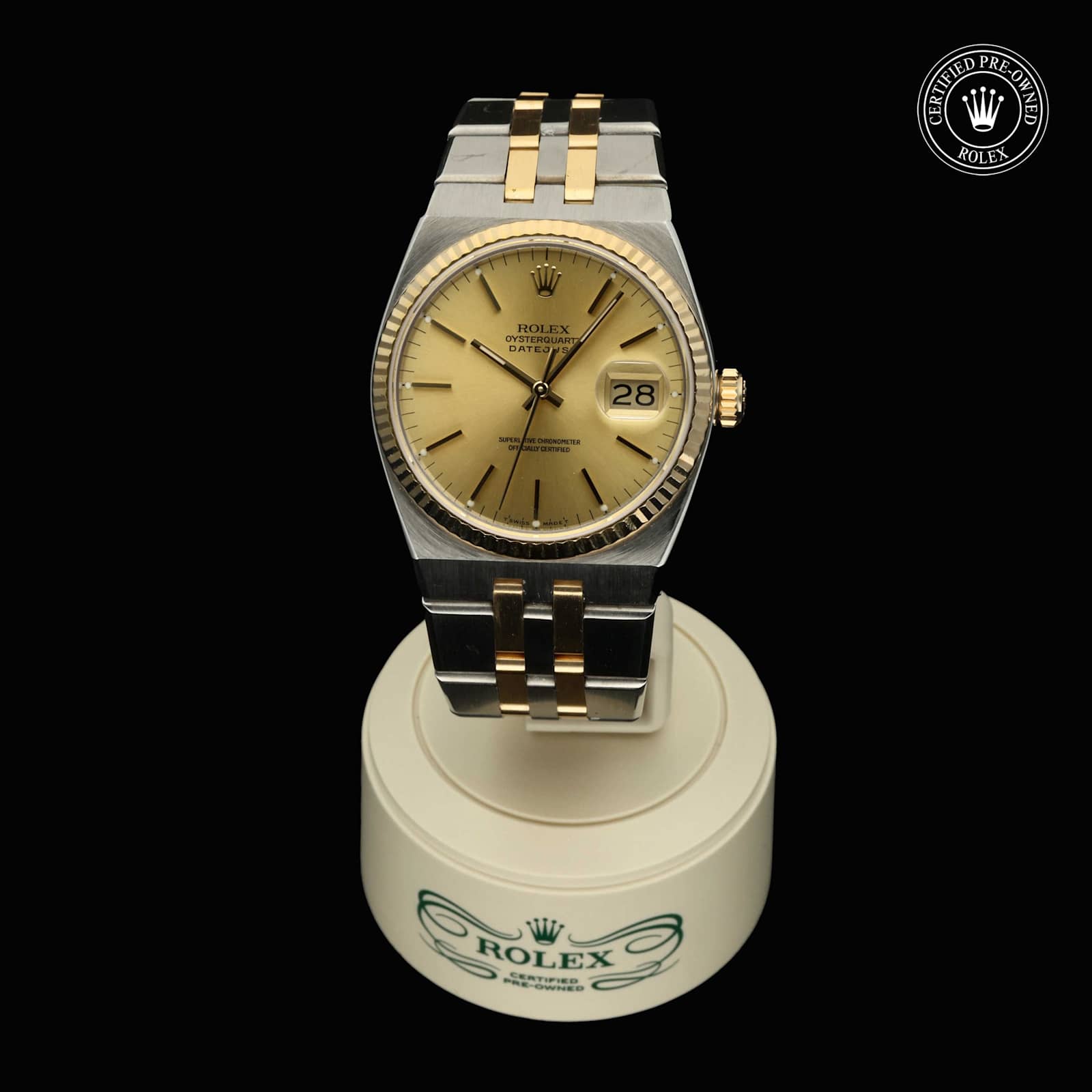 Rolex Oysterquartz in Bicolour, 17013 - Bucherer
