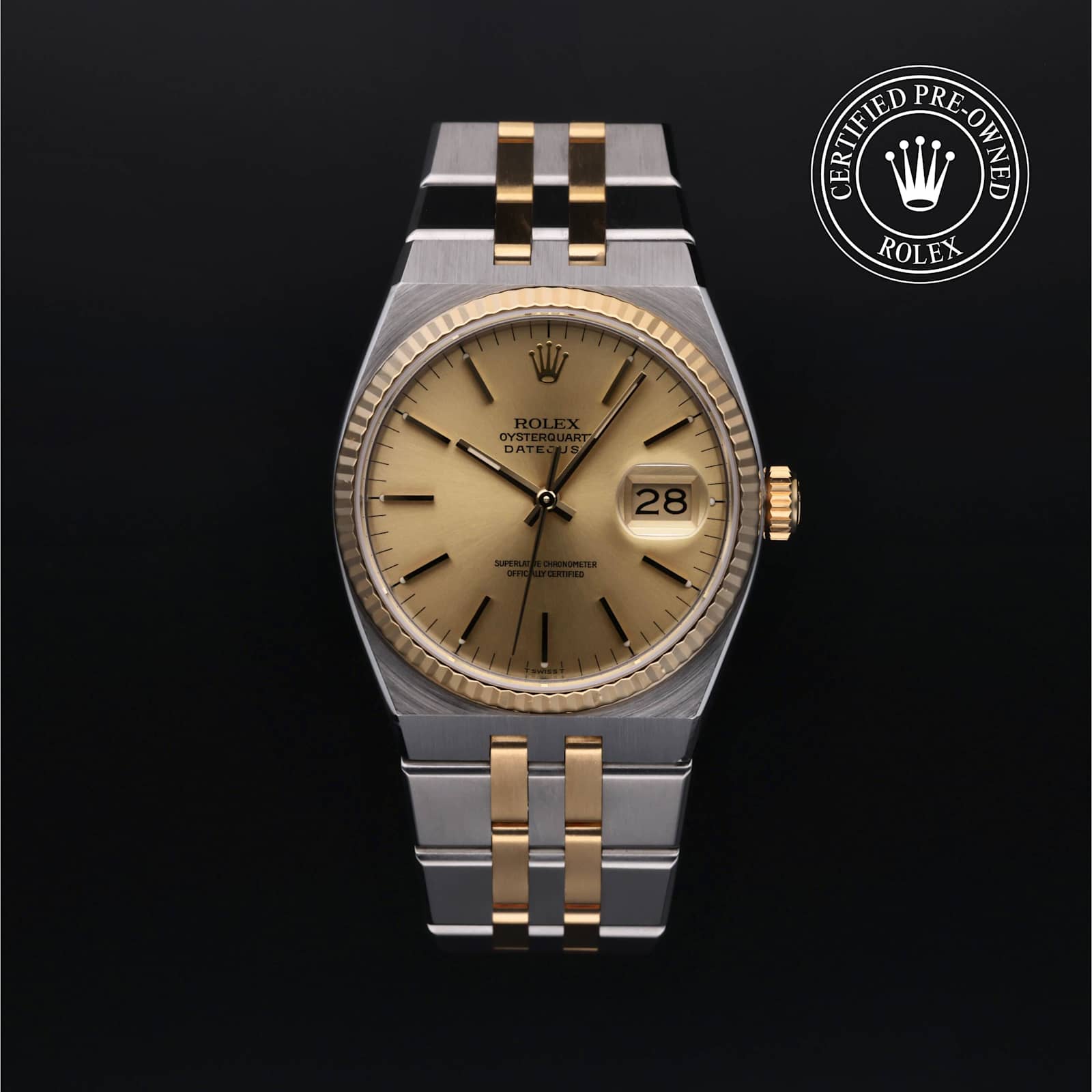 Rolex Oysterquartz in Bicolour, 17013 - Bucherer