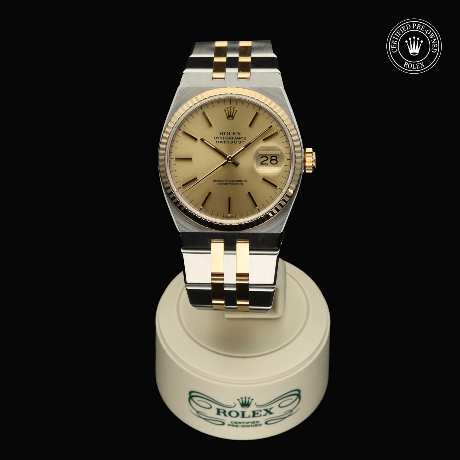 Rolex Oysterquartz in Bicolour, 17013 - Bucherer
