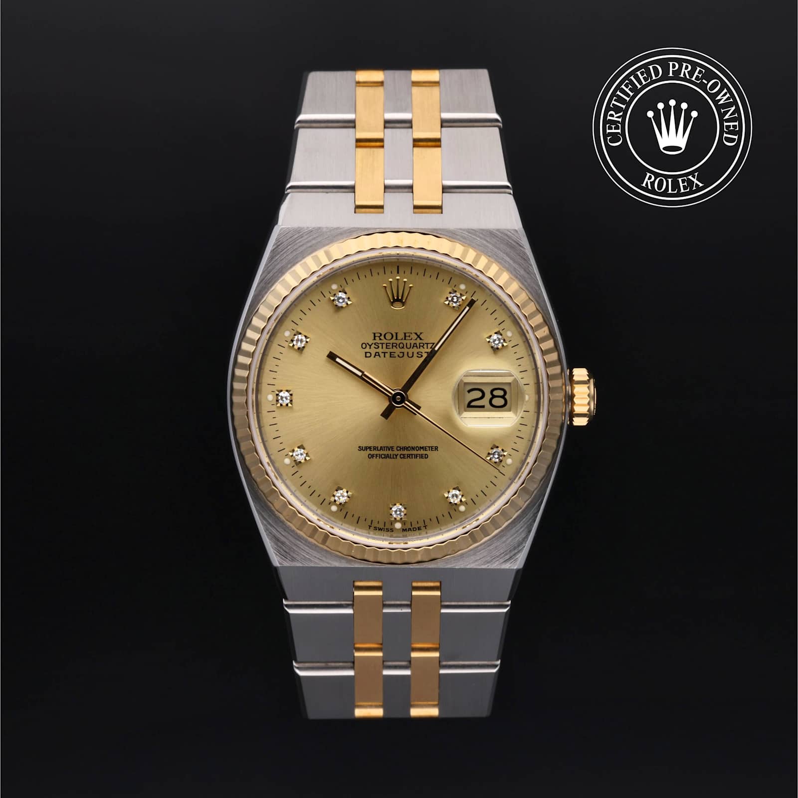 Rolex Oysterquartz in Bicolour, 17013 - Bucherer