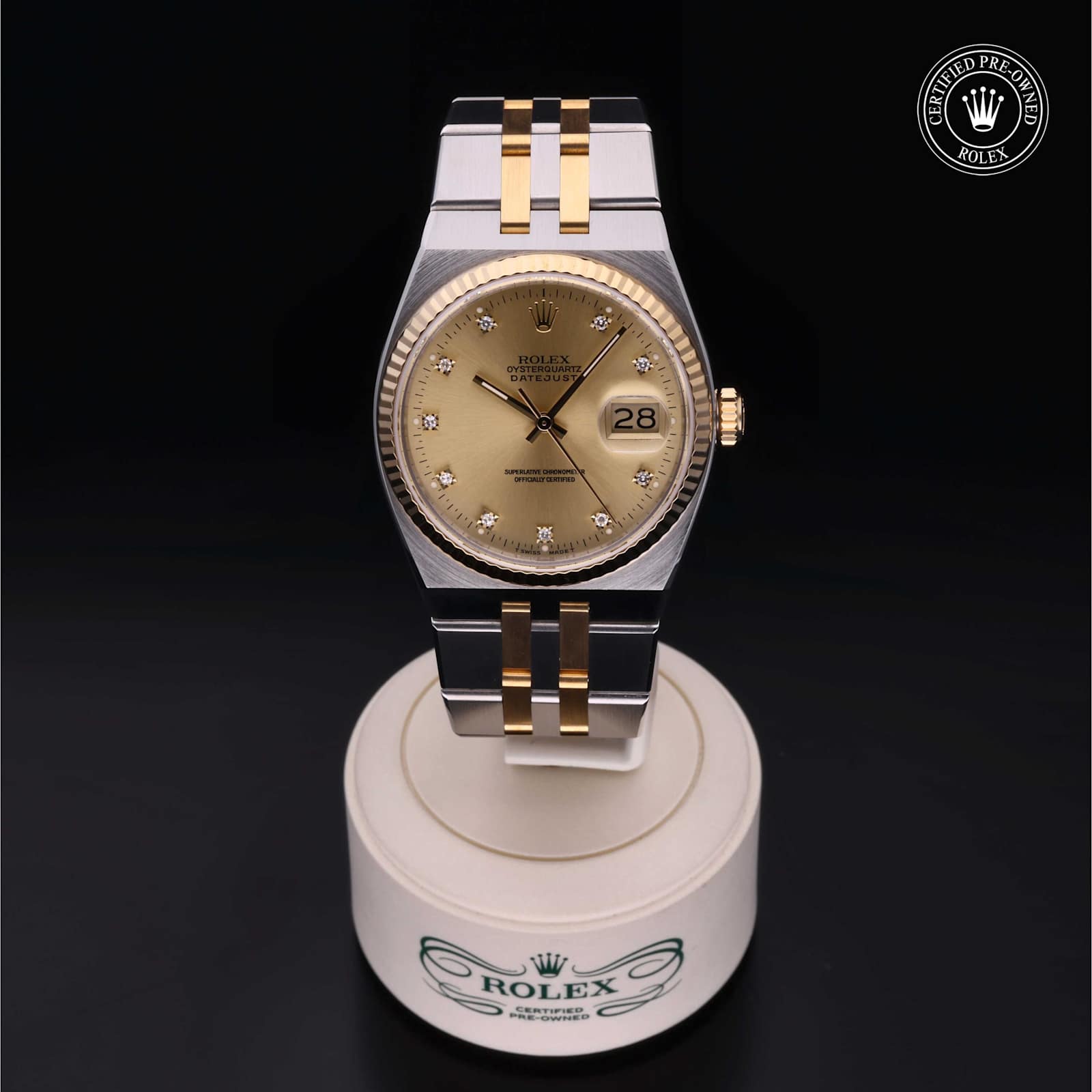 Rolex Oysterquartz in Bicolour, 17013 - Bucherer