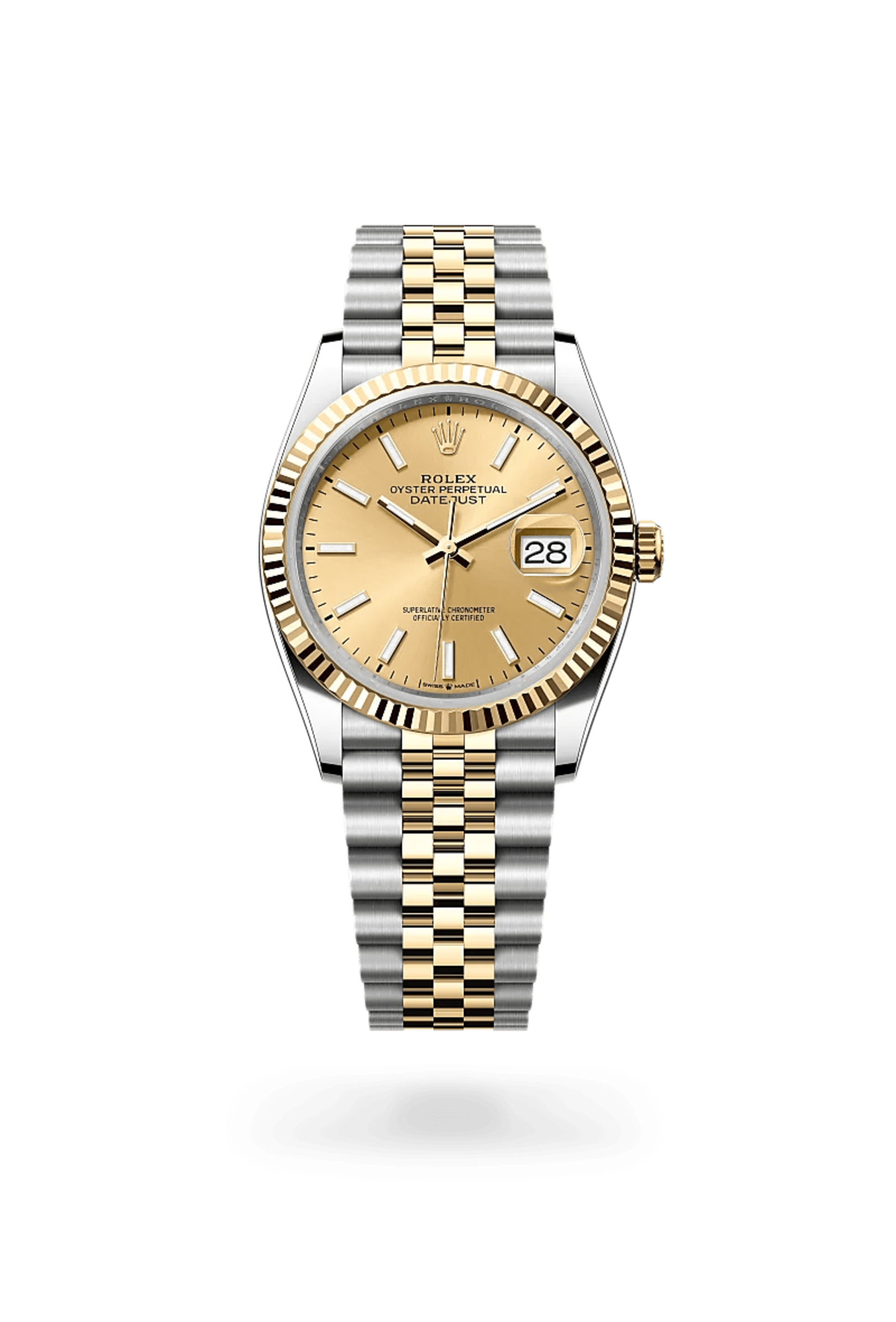 Rolex Datejust
in Yellow Rolesor - combination of Oystersteel and yellow gold, M126233-0015 - Bucherer