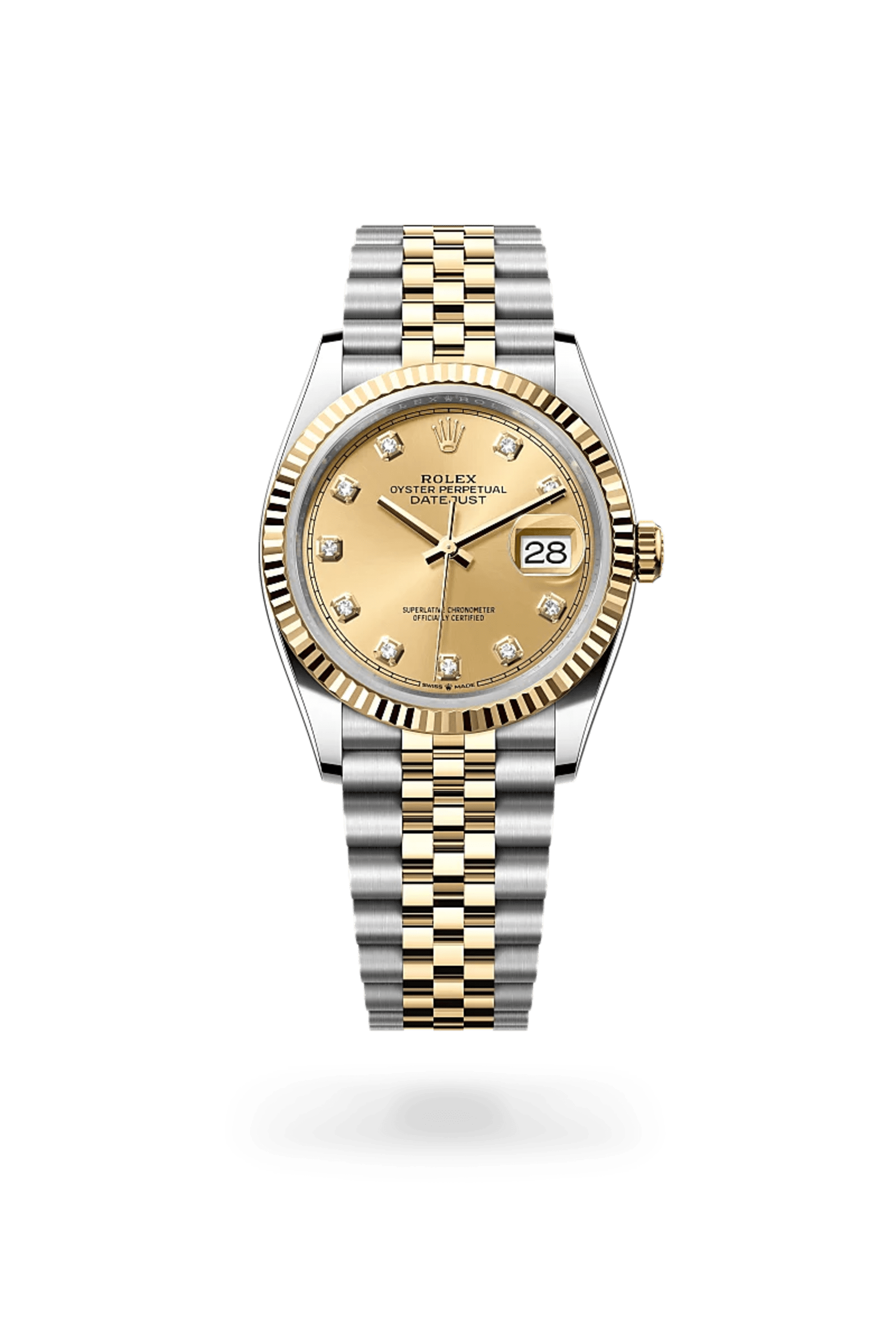 Rolex Datejust
in Yellow Rolesor - combination of Oystersteel and yellow gold, M126233-0017 - Bucherer