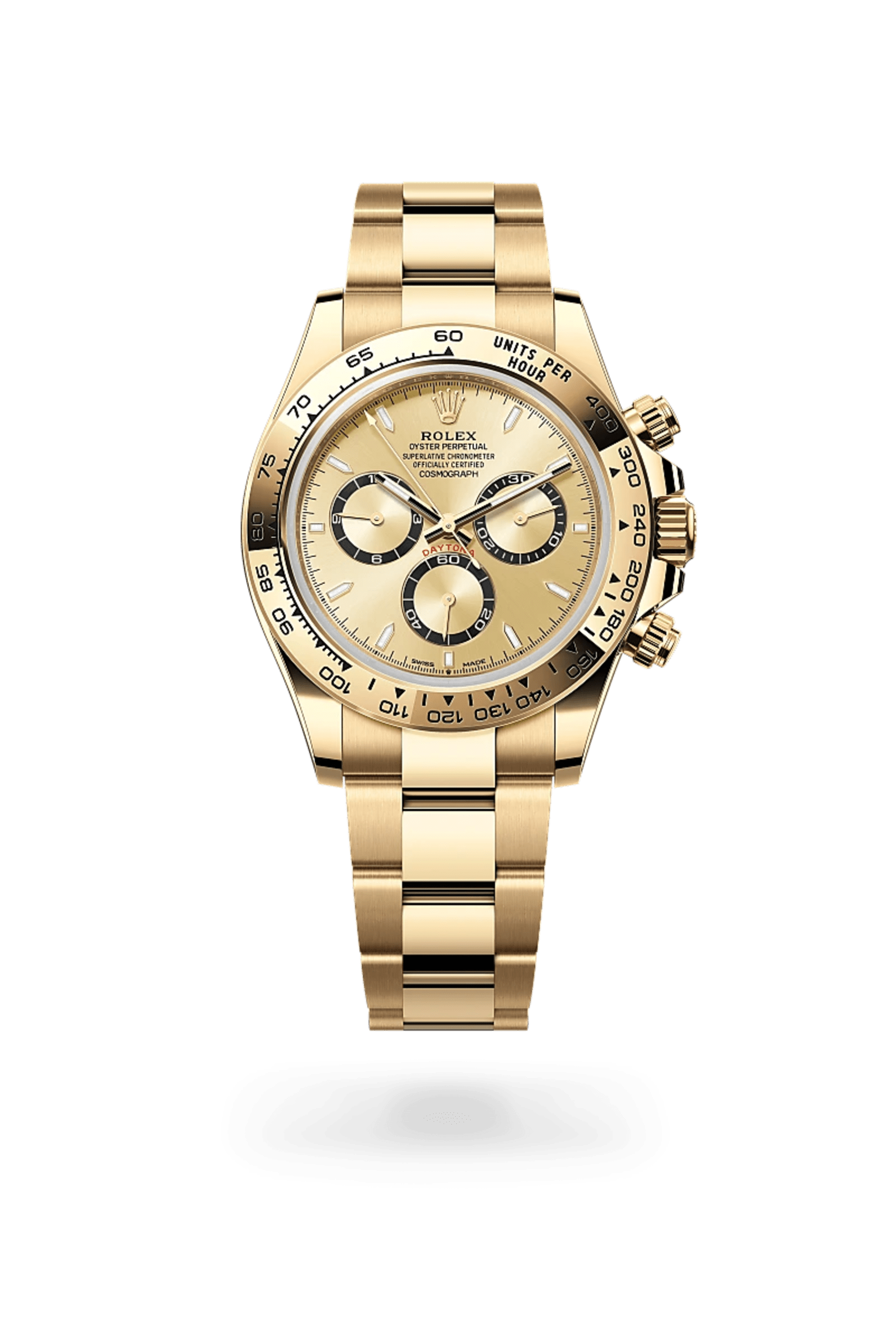 Rolex Cosmograph Daytona in 18 ct yellow gold, M126508-0005 - Bucherer
