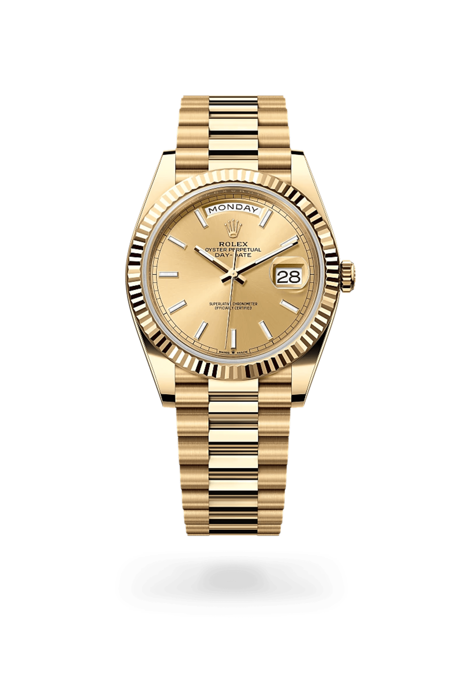 Rolex Day-Date 
 in 18 ct yellow gold, M228238-0003 - Bucherer