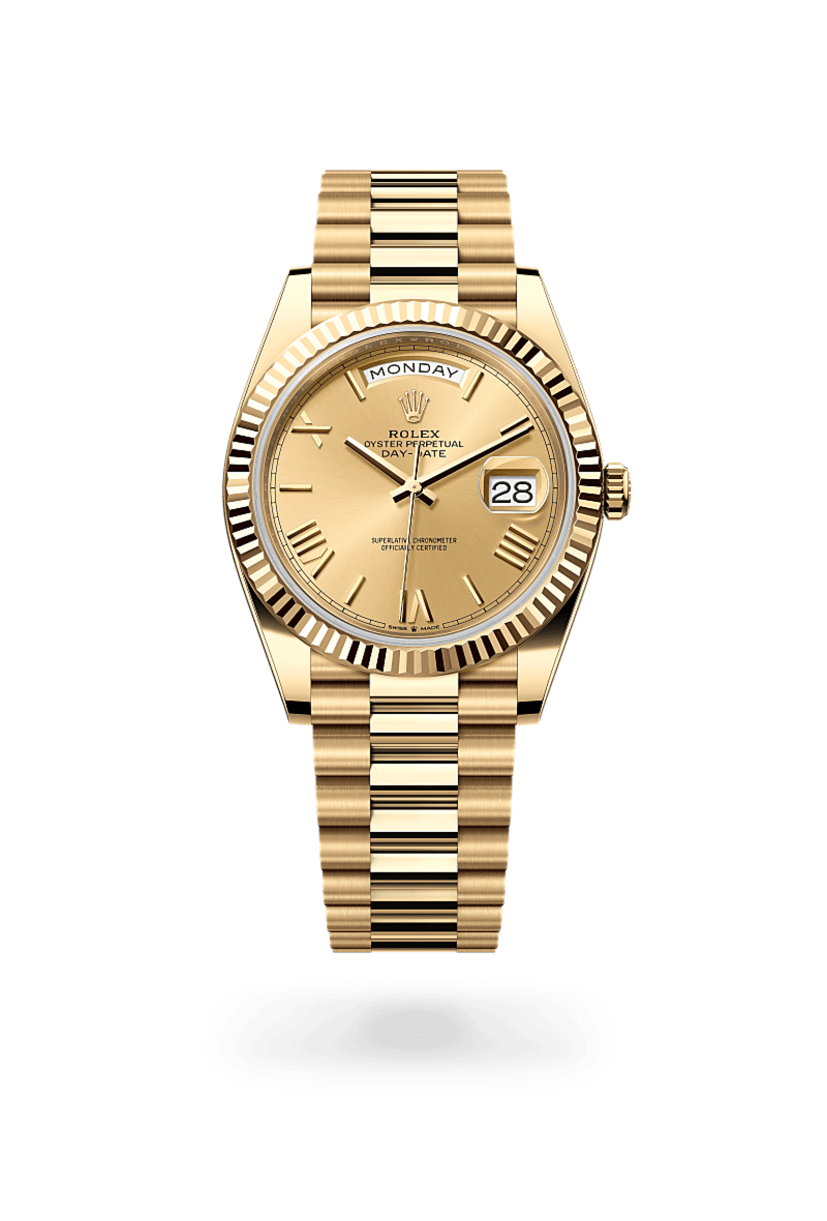 Rolex Day-Date 40 in 18 ct yellow gold, M228238-0006 - Bucherer