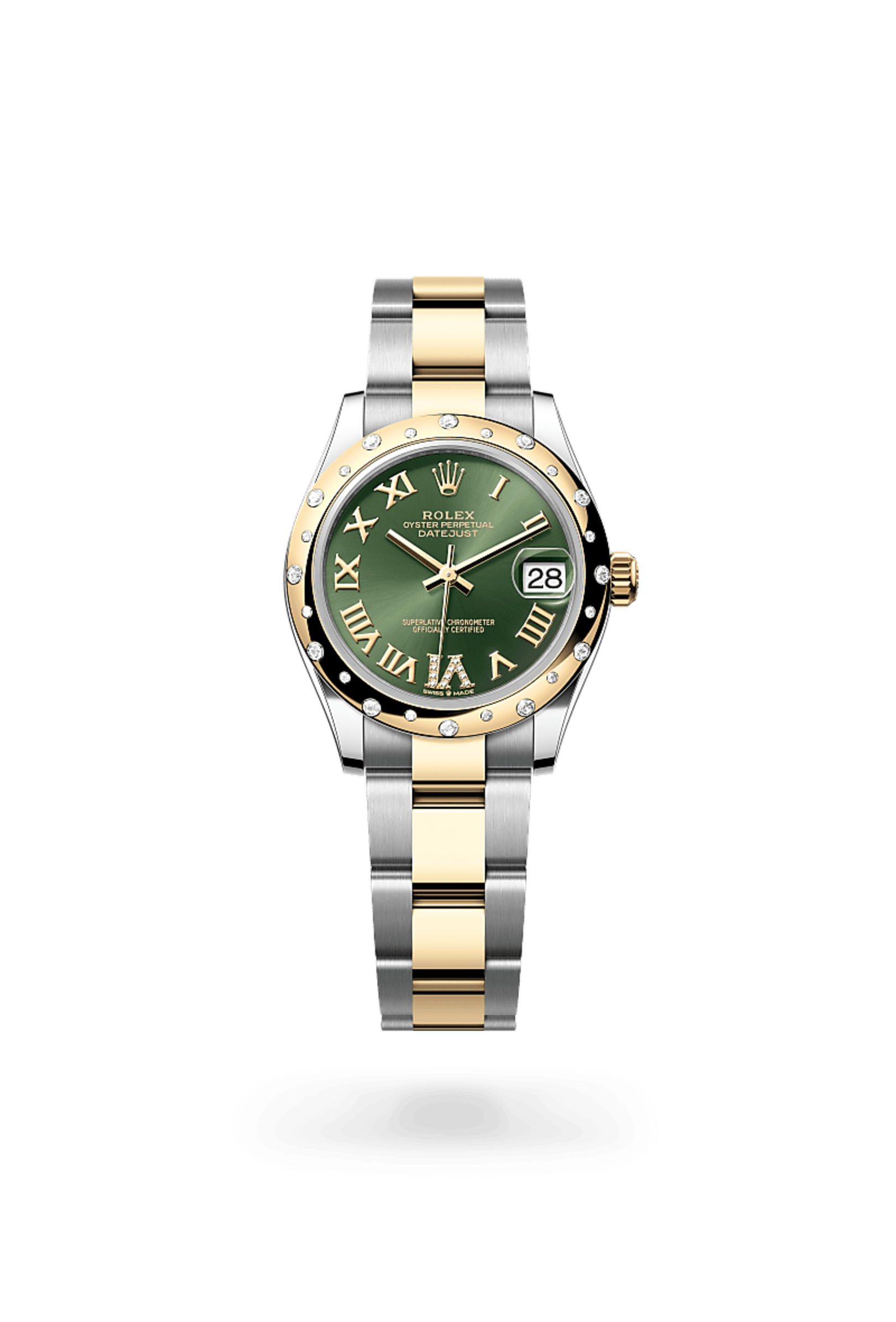 Rolex Datejust 31
in Yellow Rolesor - combination of Oystersteel and yellow gold, M278343RBR-0015 - Bucherer