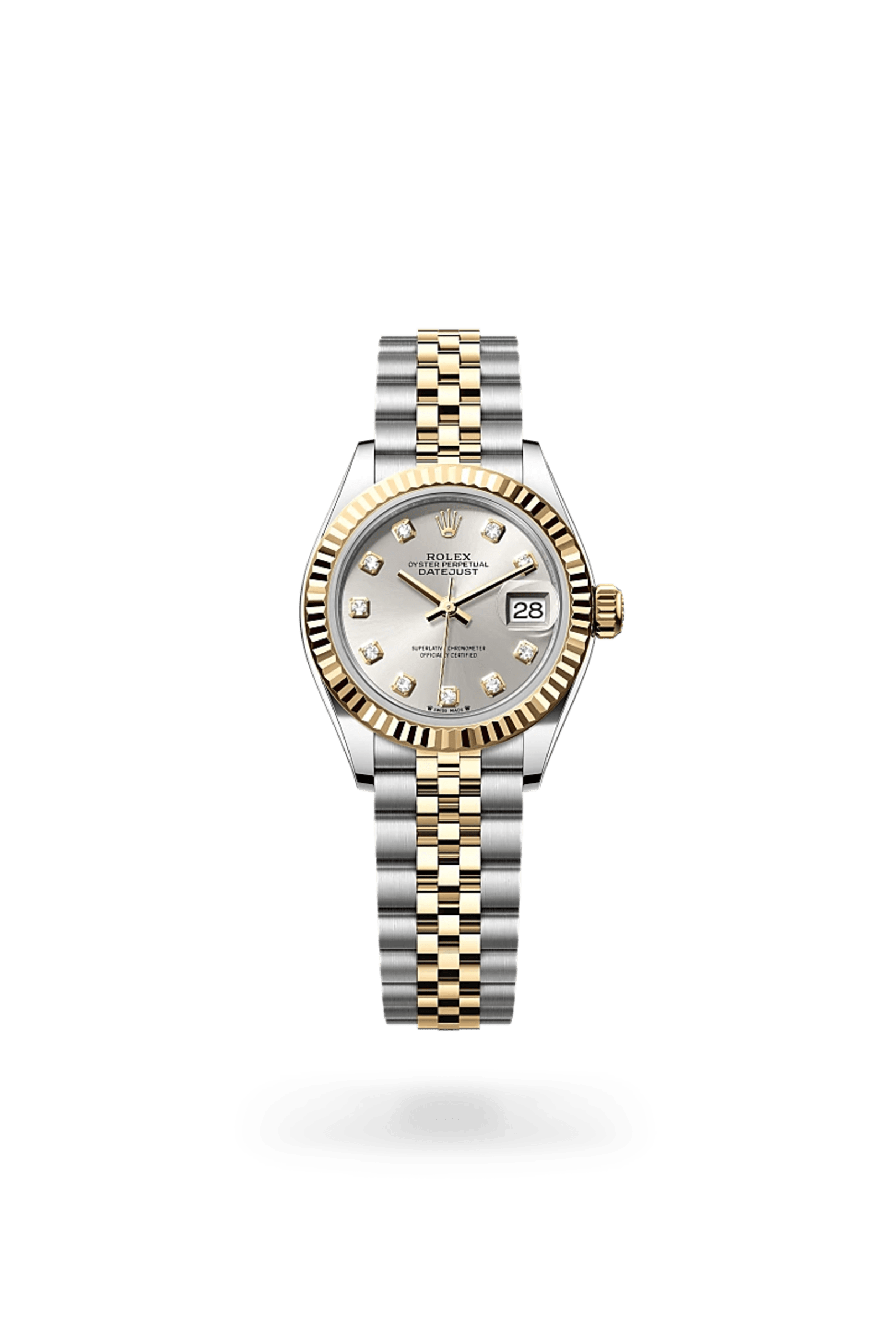 Rolex Datejust Rolesor Gg
 i Gul Rolesor - kombination af Oystersteel og 18 karat gult guld, M279173-0007 - Bucherer