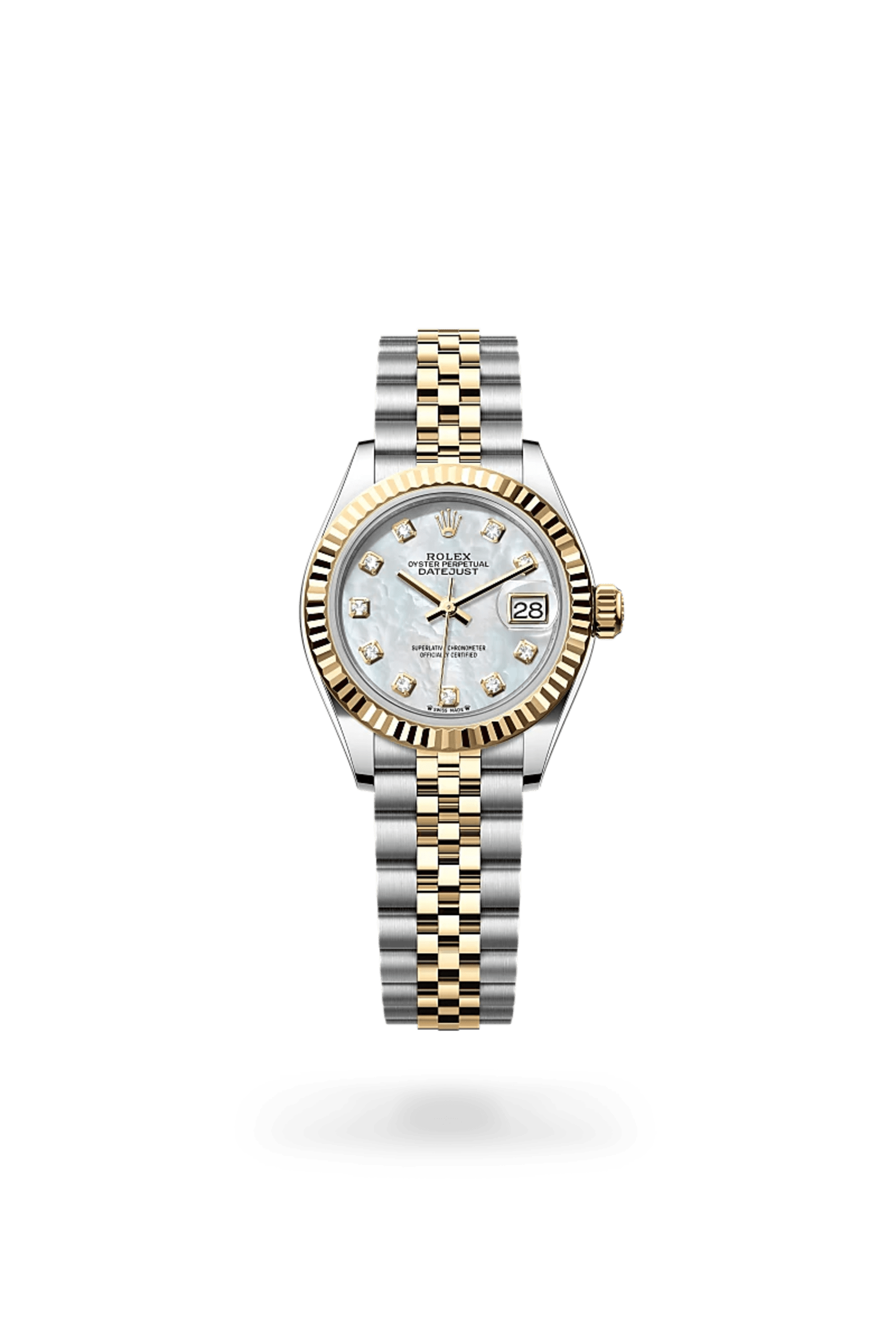 Rolex Datejust 28 in Yellow Rolesor - combination of Oystersteel and yellow gold, M279173-0013 - Bucherer