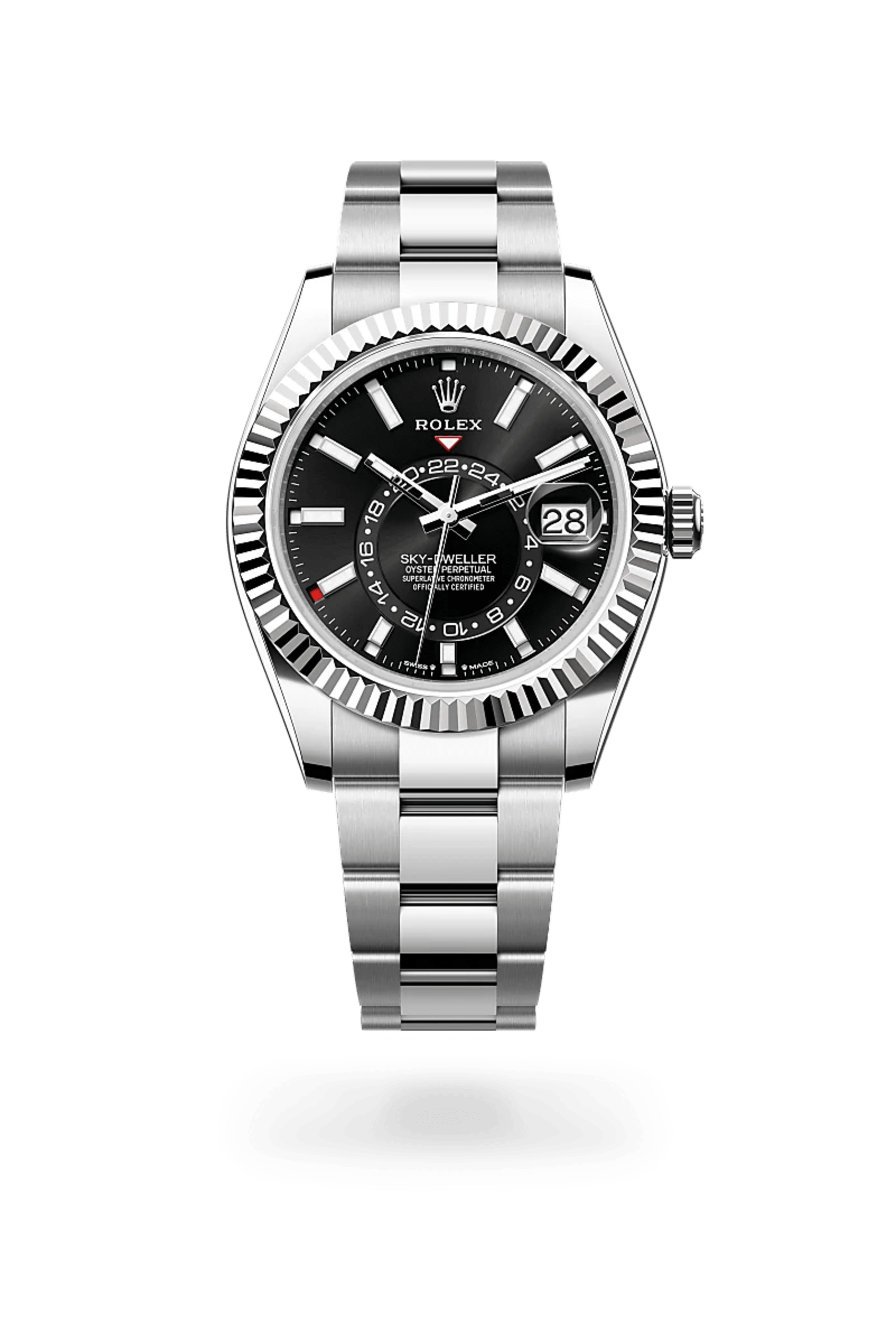Rolex Sky-Dweller in White Rolesor - combination of Oystersteel and white gold, M336934-0007 - Bucherer