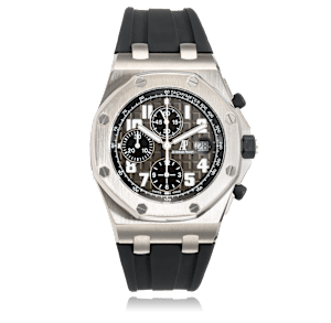 Audemars Piguet Royal Oak Offshore in Titan, 26185TI.GG.D002.CA.01 - Bucherer