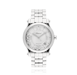 Chopard Happy Sport in Steel, 278559-3002 - Bucherer