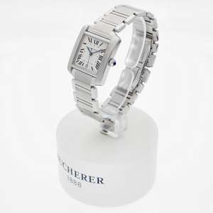 Cartier Tank in Stainless steel, W51002Q3 - Bucherer