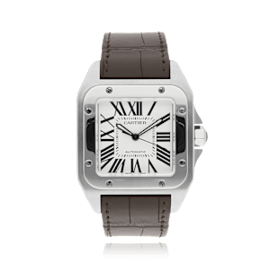 Cartier Santos de Cartier in Edelstahl, W20073X8 - Bucherer