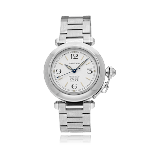 Cartier Pasha de Cartier in Edelstahl, W31047M7 - Bucherer