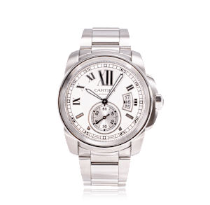 Cartier Calibre de Cartier in Steel, W7100037 - Bucherer