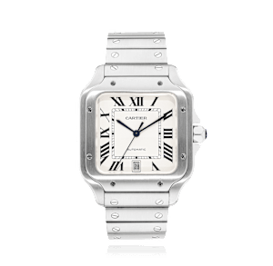 Cartier Santos de Cartier in Stahl, WSSA0009 - Bucherer