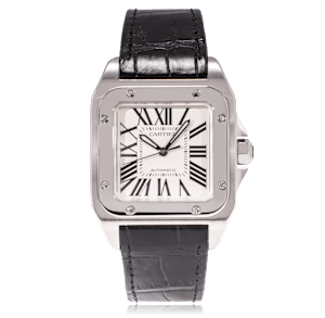 Cartier Santos de Cartier in Steel, W20073X8 - Bucherer