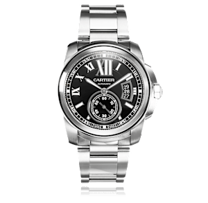 Cartier Calibre de Cartier in Stahl, W7100016 - Bucherer