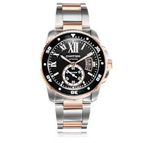 Cartier Calibre de Cartier in Rotgold, W7100054 - Bucherer