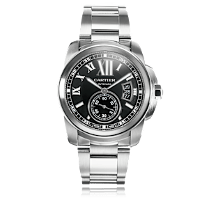 Cartier Calibre de Cartier in Stahl, W7100016 - Bucherer