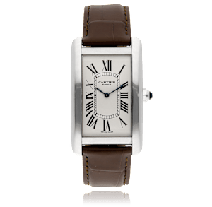 Cartier Tank in Platinum, W2604351 - Bucherer
