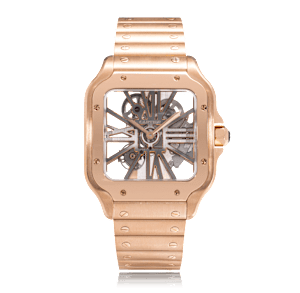 Cartier Santos de Cartier in Rose Gold, WHSA0016 - Bucherer