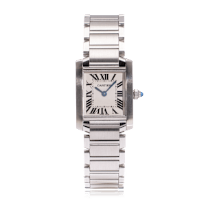 Cartier Tank in Steel, W51008Q3 - Bucherer