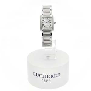 Cartier Tank in Steel, W51008Q3 - Bucherer