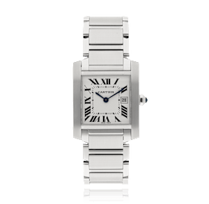 Cartier Tank in Steel, W51011Q3 - Bucherer