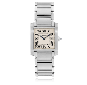 Cartier Tank in Steel, W51011Q3 - Bucherer