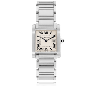 Cartier Tank in Steel, W51011Q3 - Bucherer