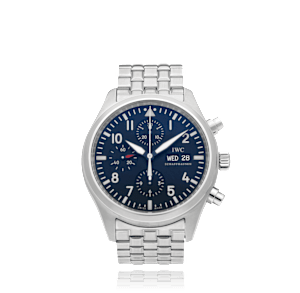 IWC Schaffhausen Pilot's Watch in Steel, IW371704 - Bucherer