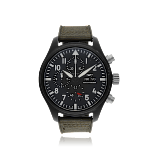 IWC Schaffhausen Pilot's Watch in Ceramic, IW389101 - Bucherer