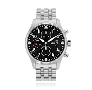 IWC Schaffhausen Pilot's Watch in Steel, IW377704 - Bucherer