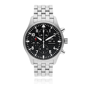 IWC Schaffhausen Pilot's Watch in Stahl, IW377709 - Bucherer