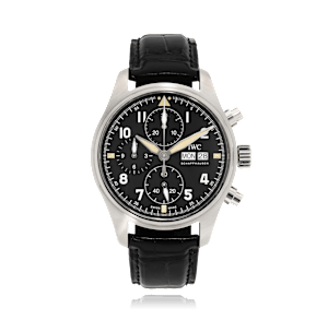 IWC Schaffhausen Pilot's Watch in Stahl, IW387901 - Bucherer