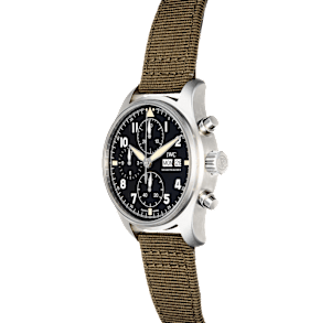 IWC Schaffhausen Pilot's Watch in Steel, IW387901 - Bucherer